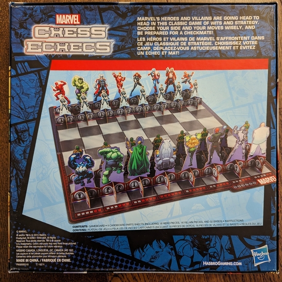 Marvel Chess Board Game - Picture 5 of 9